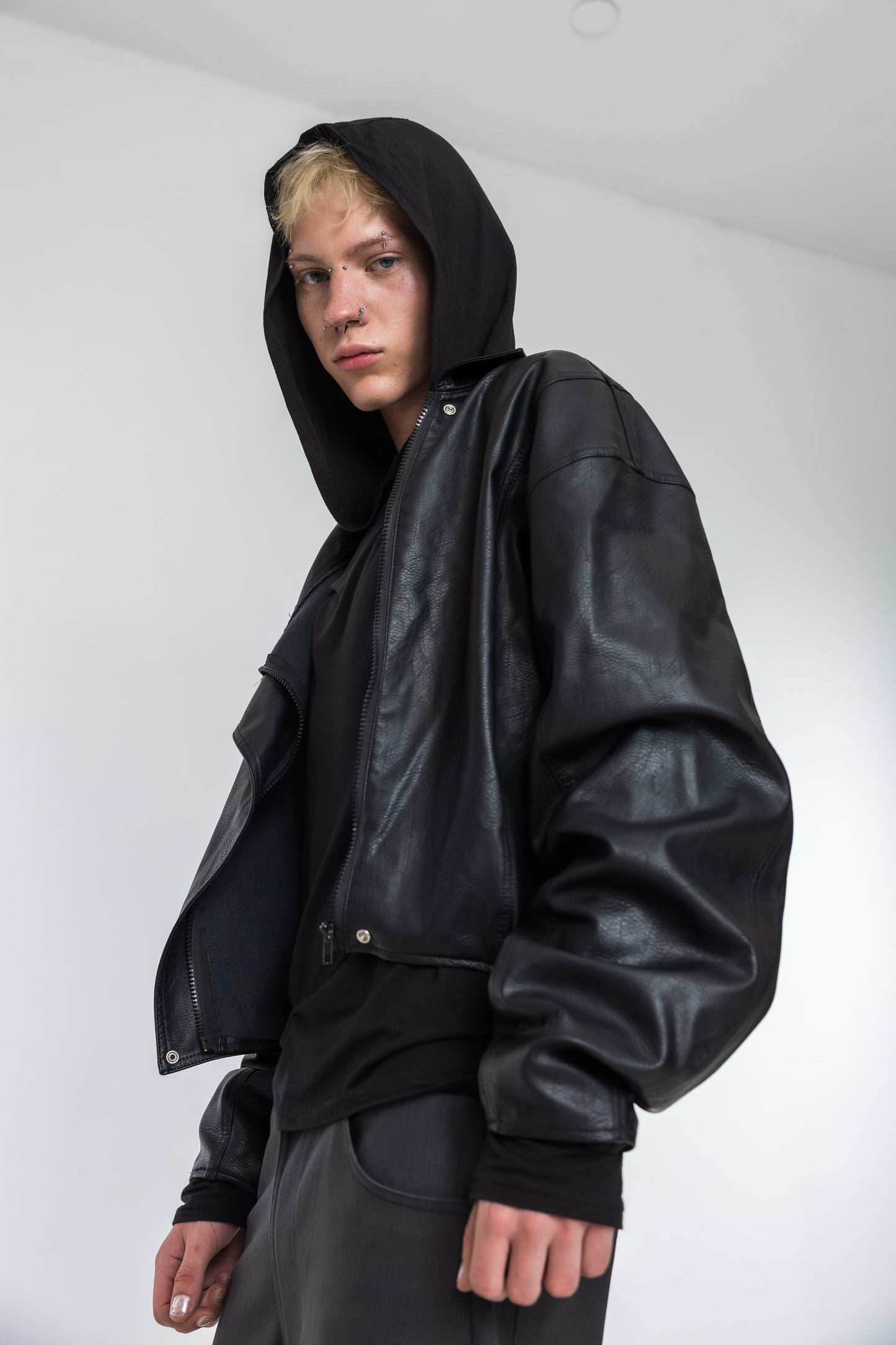 Lederjacke